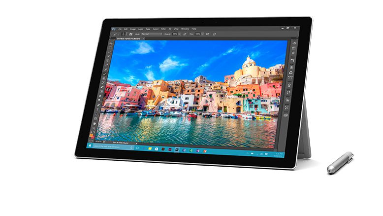 Microsoft Surface Pro 4 Ci7 G7500 16gb 1tb Teclado Funda Rojo